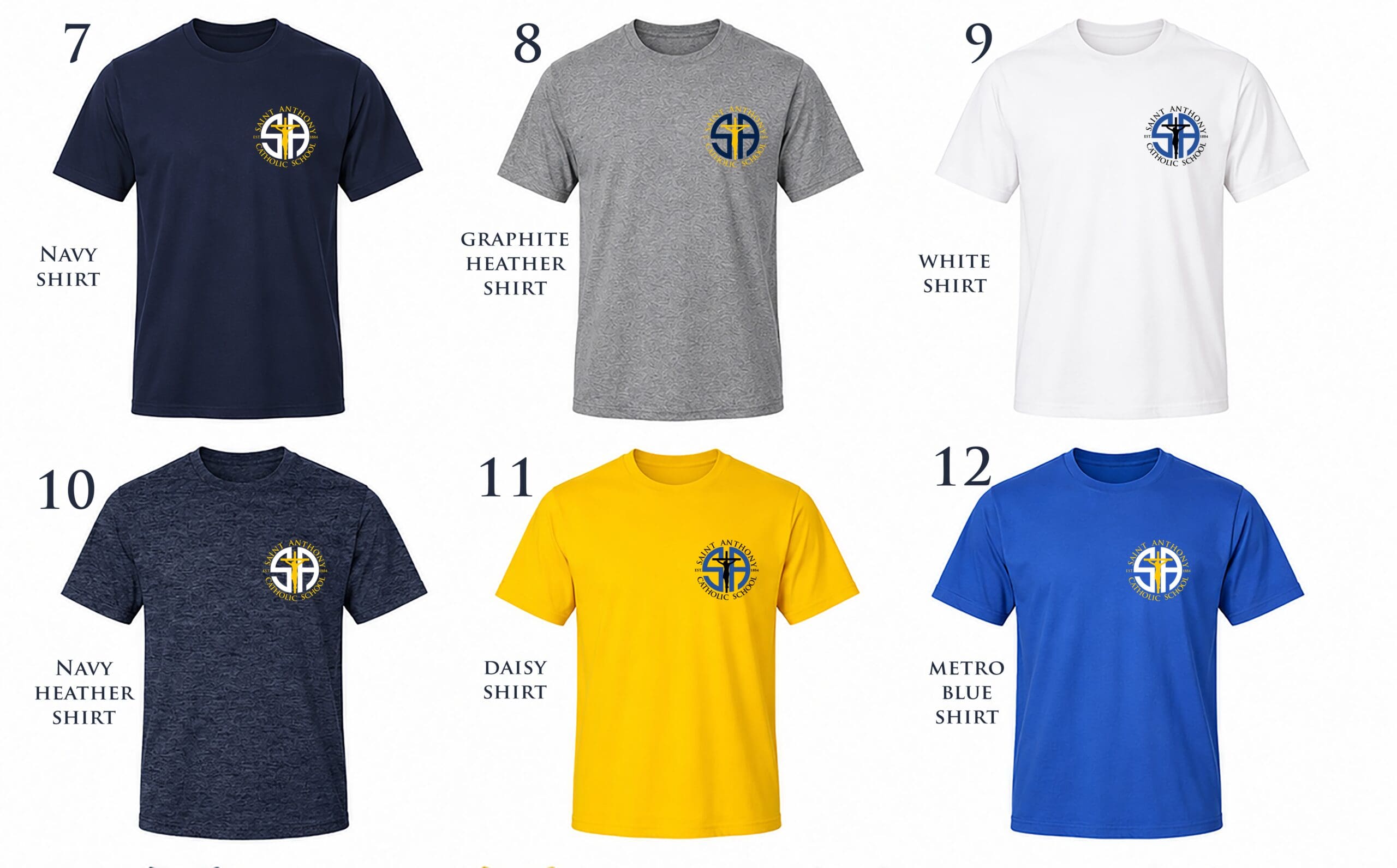 Saint Anthony Catholic School Shirts - Image 3